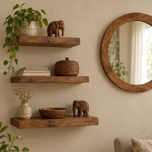 Wall Shelves & Mirrors